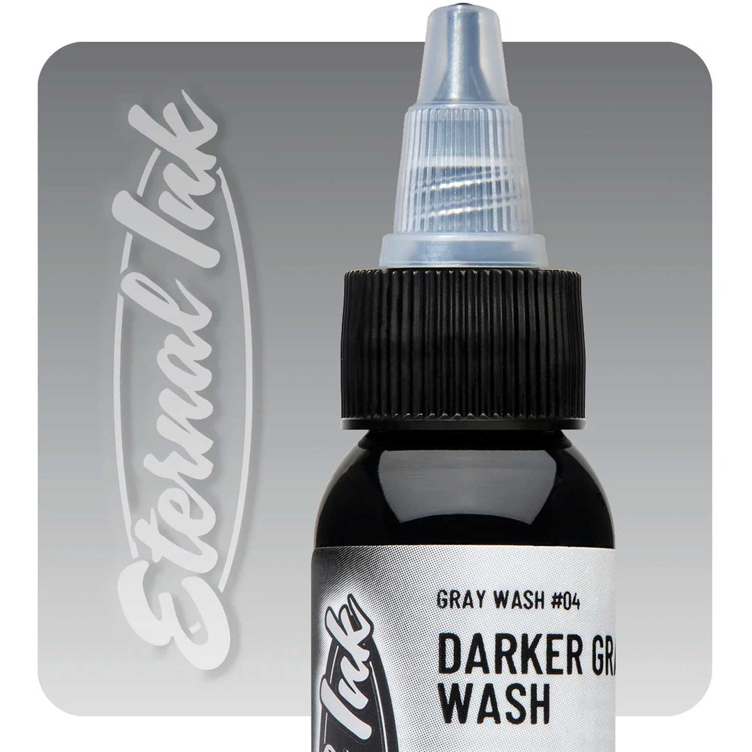 Darker Gray Wash, Eternal Ink, 4 oz