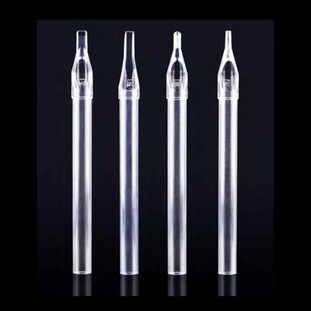 Disposable Long Tips Clear, 50pcs/Box