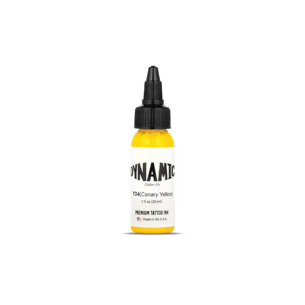 Canary Yellow, 1 oz. Dynamic Ink - Element Tattoo Supply