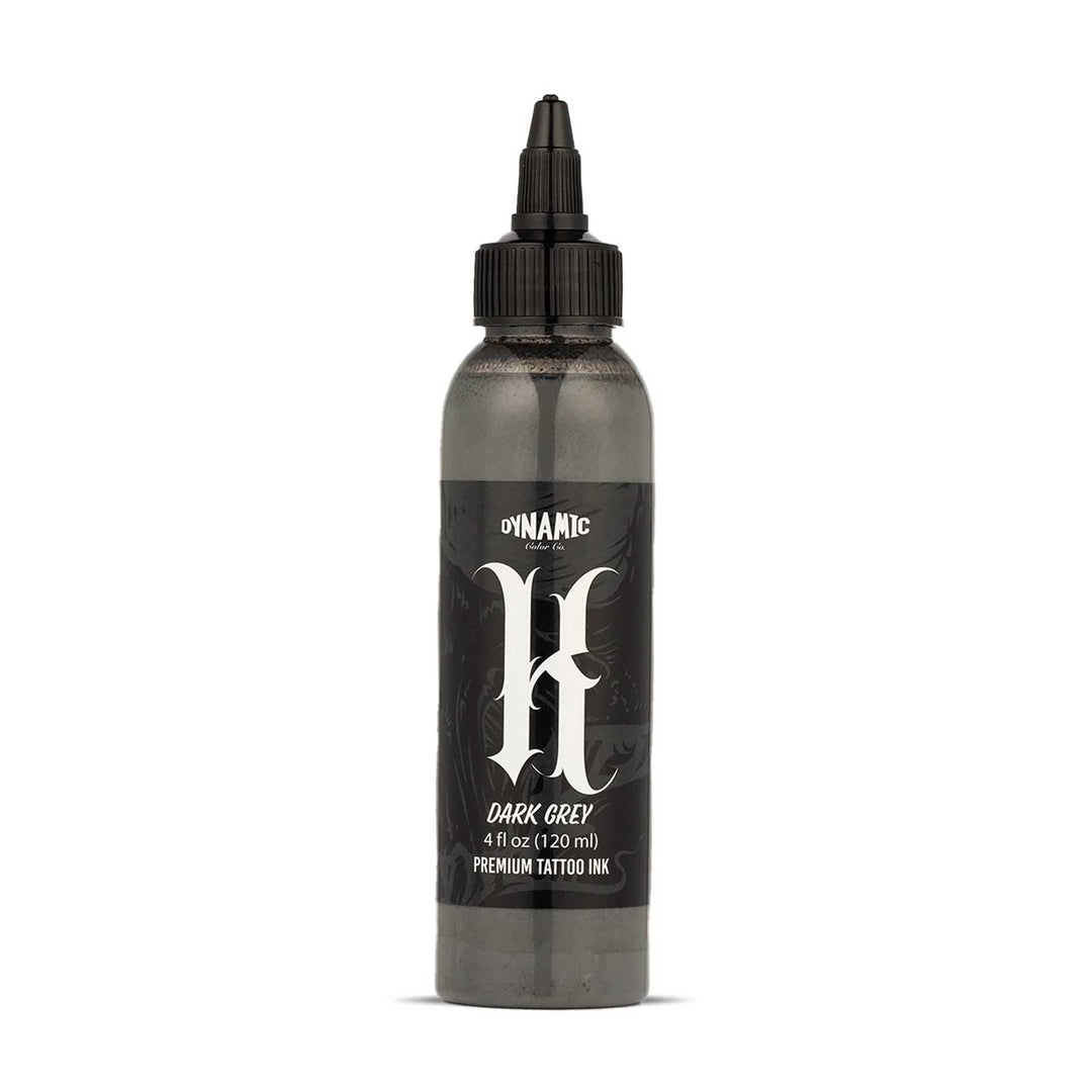 Dynamic Smoke Opaque Grey - Ultra Dark Grey 4oz - Element Tattoo Supply