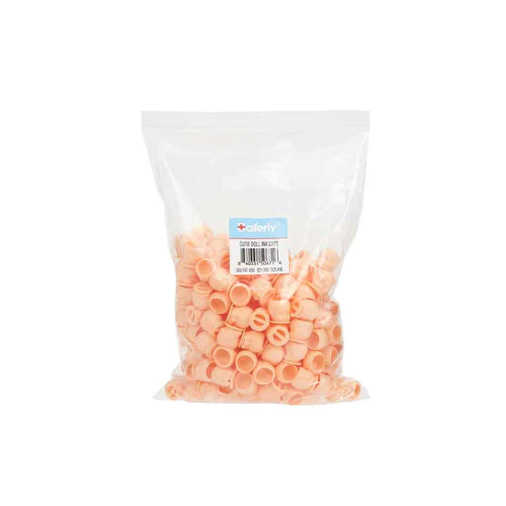 Cutie Doll Head Ink Caps - Size #16 (Large), 200 Count - Saferly