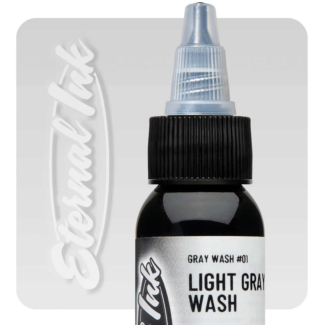 Light Gray Wash, Eternal Tattoo Ink, 4 oz