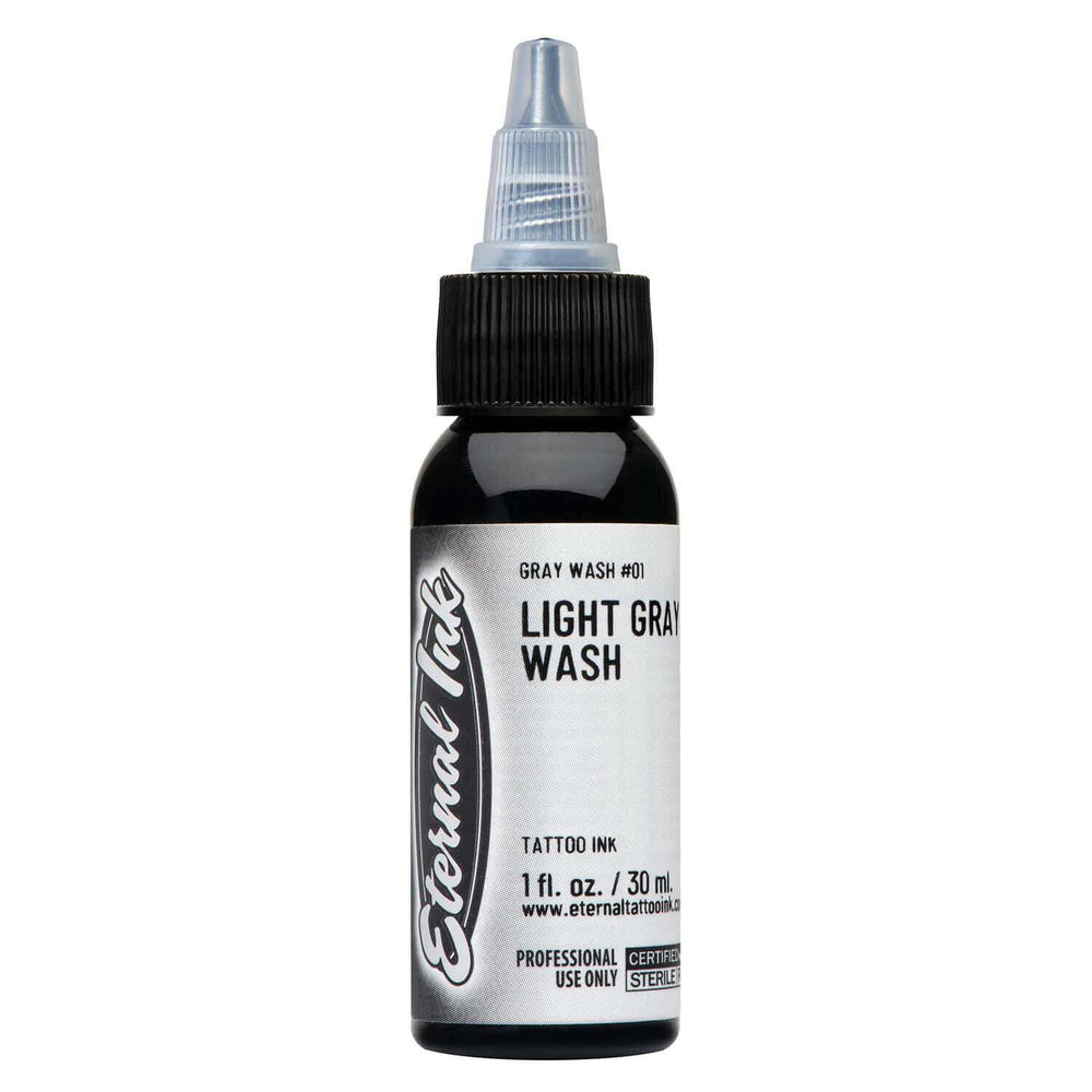 Light Gray Wash, Eternal Tattoo Ink, 4 oz