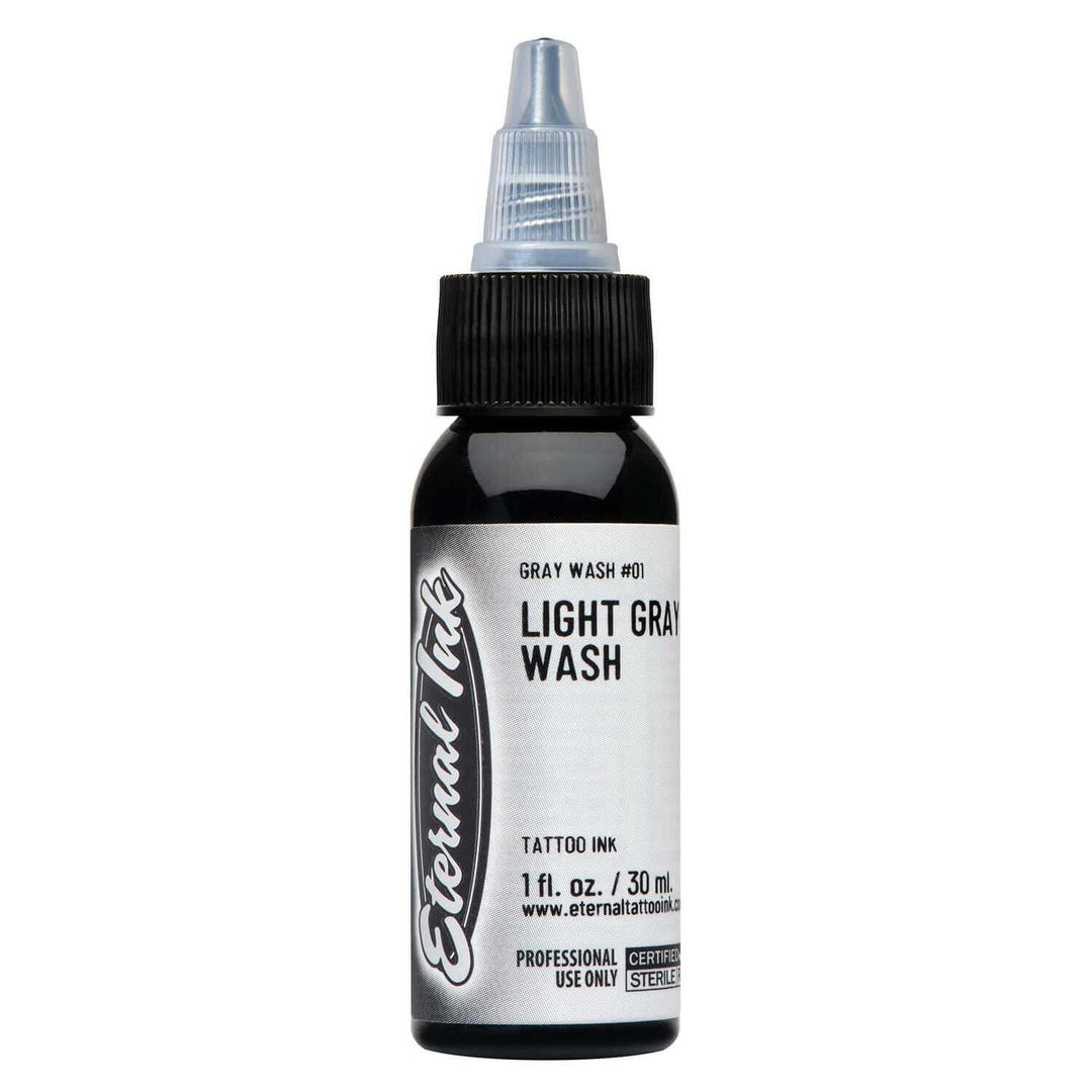 Light Gray Wash, Eternal Tattoo Ink, 4 oz