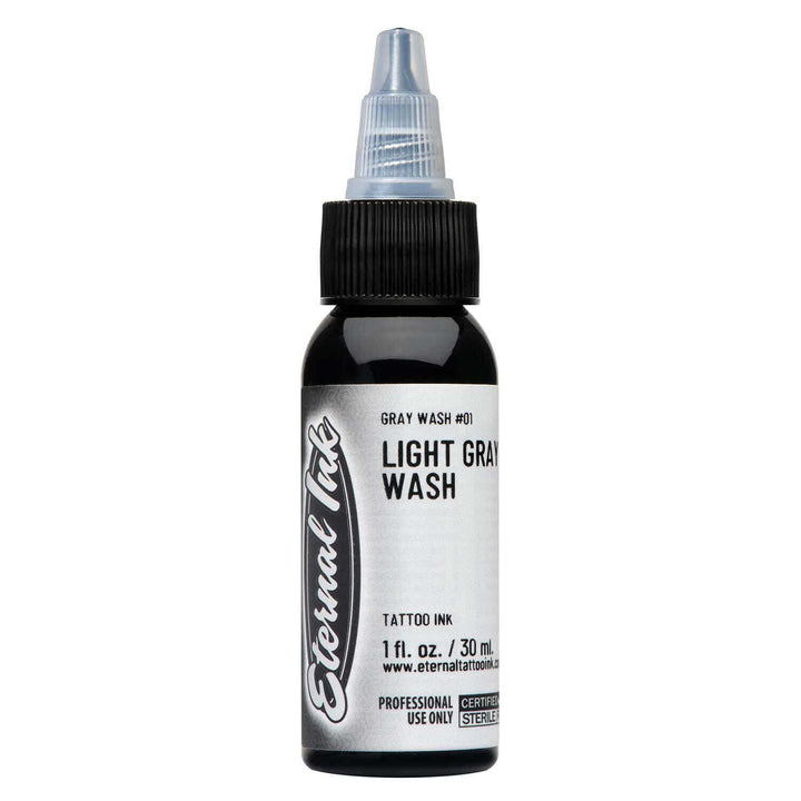 Light Gray Wash, Eternal Tattoo Ink, 4 oz