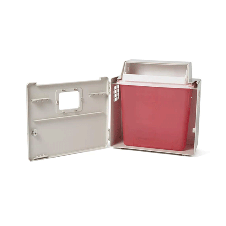 Locking Wall Cabinet (For Sharps Container) - 5QT