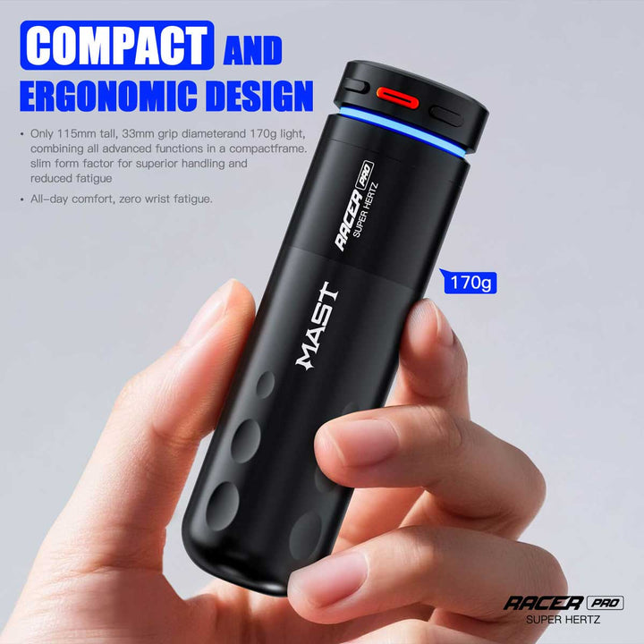 Mast Racer Pro Tattoo Machine 4.2mm Stroke Dragonhawk - Element Tattoo Supply