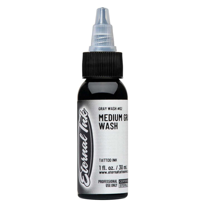 Medium Gray Wash, Eternal Ink, 4 oz