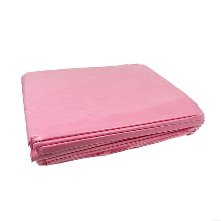 Bed Sheets Disposable Pink 40' x 90' - Element Tattoo Supply