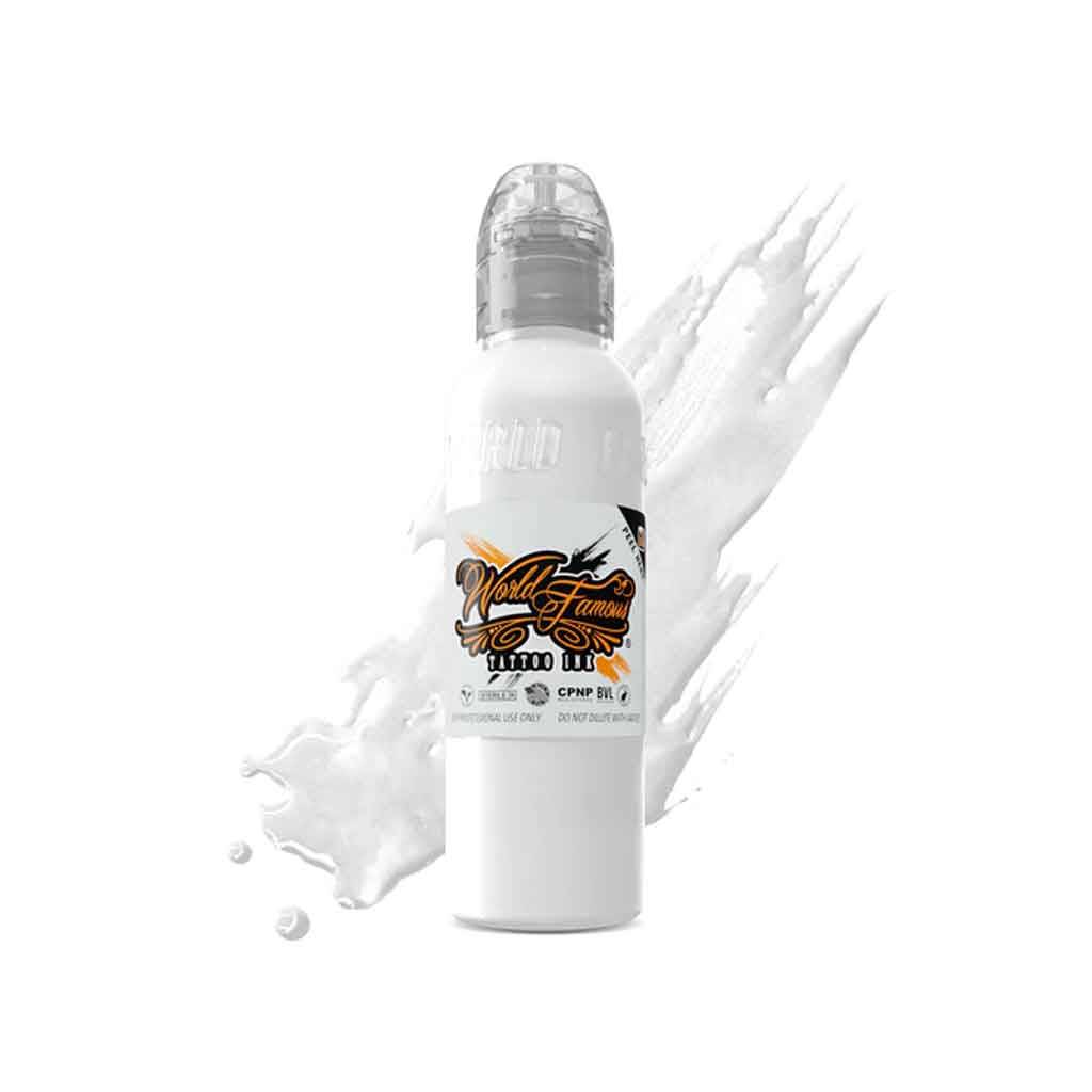 Portrait White, World Famous Tattoo Ink 1 oz