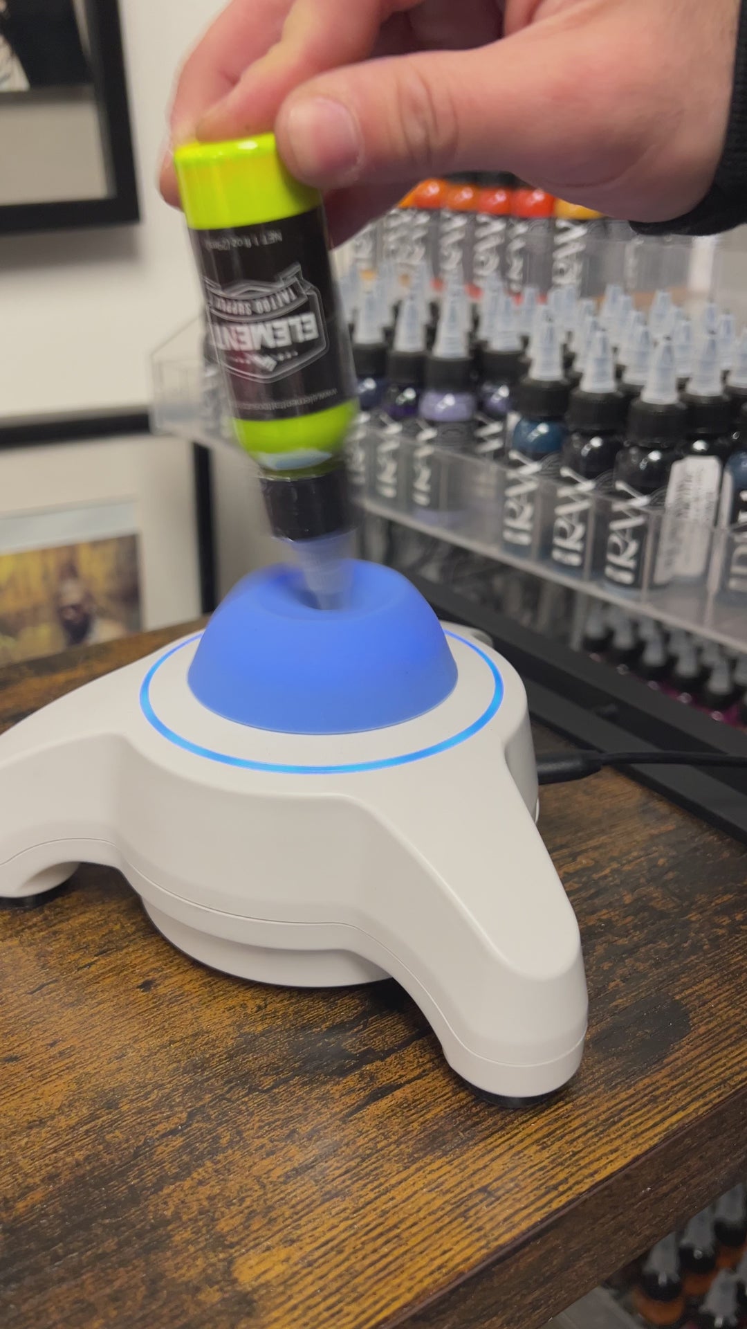 FOUR E'S SCIENTIFIC Mini Vortex Ink Mixer, Industrial Strength