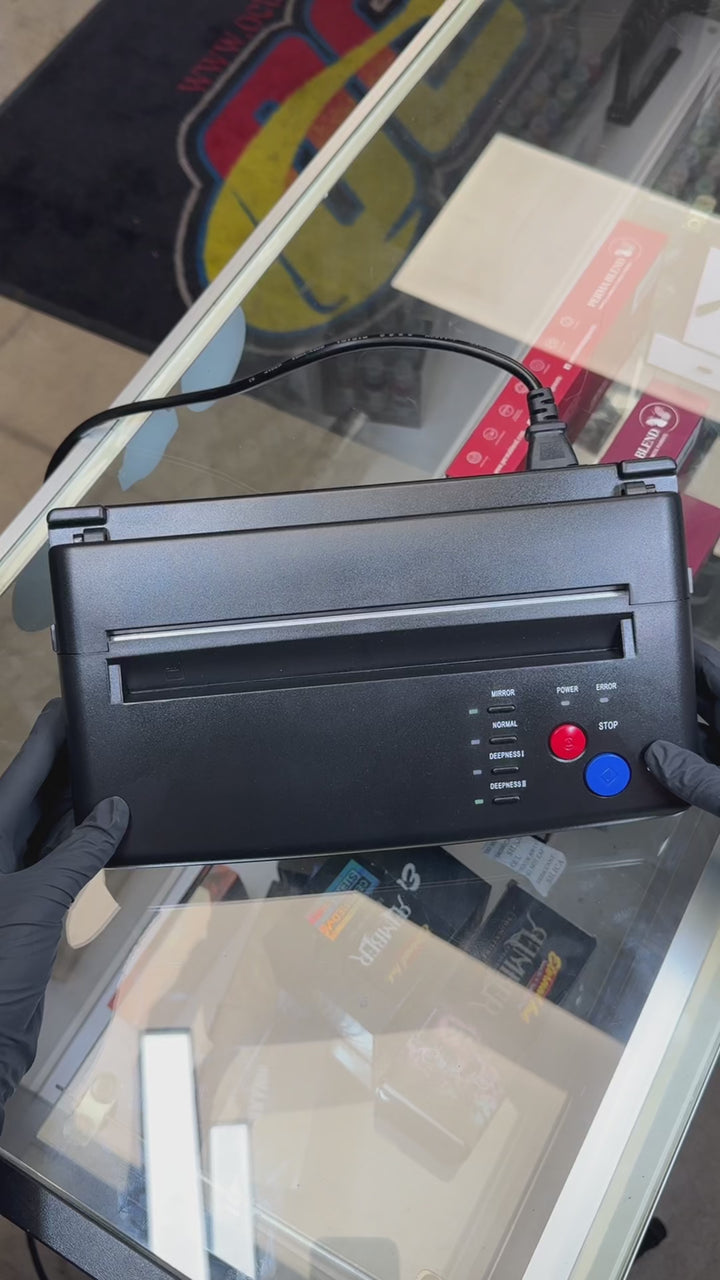 Tattoo Stencil Printer with Thermal Transfer Paper