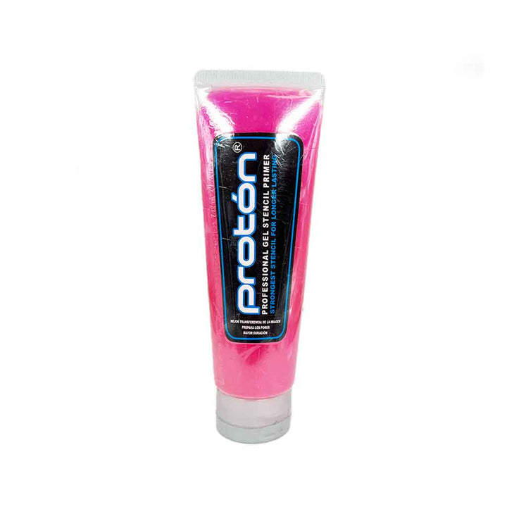 Proton Tattoo Stencil Gel, Pink 8oz (Tube) - Element Tattoo Supply