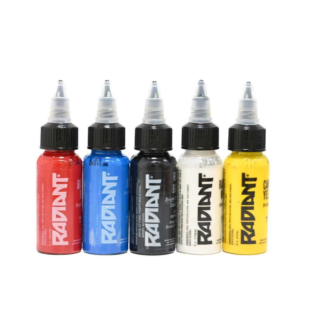 5 Color Primary Set, Radiant Ink