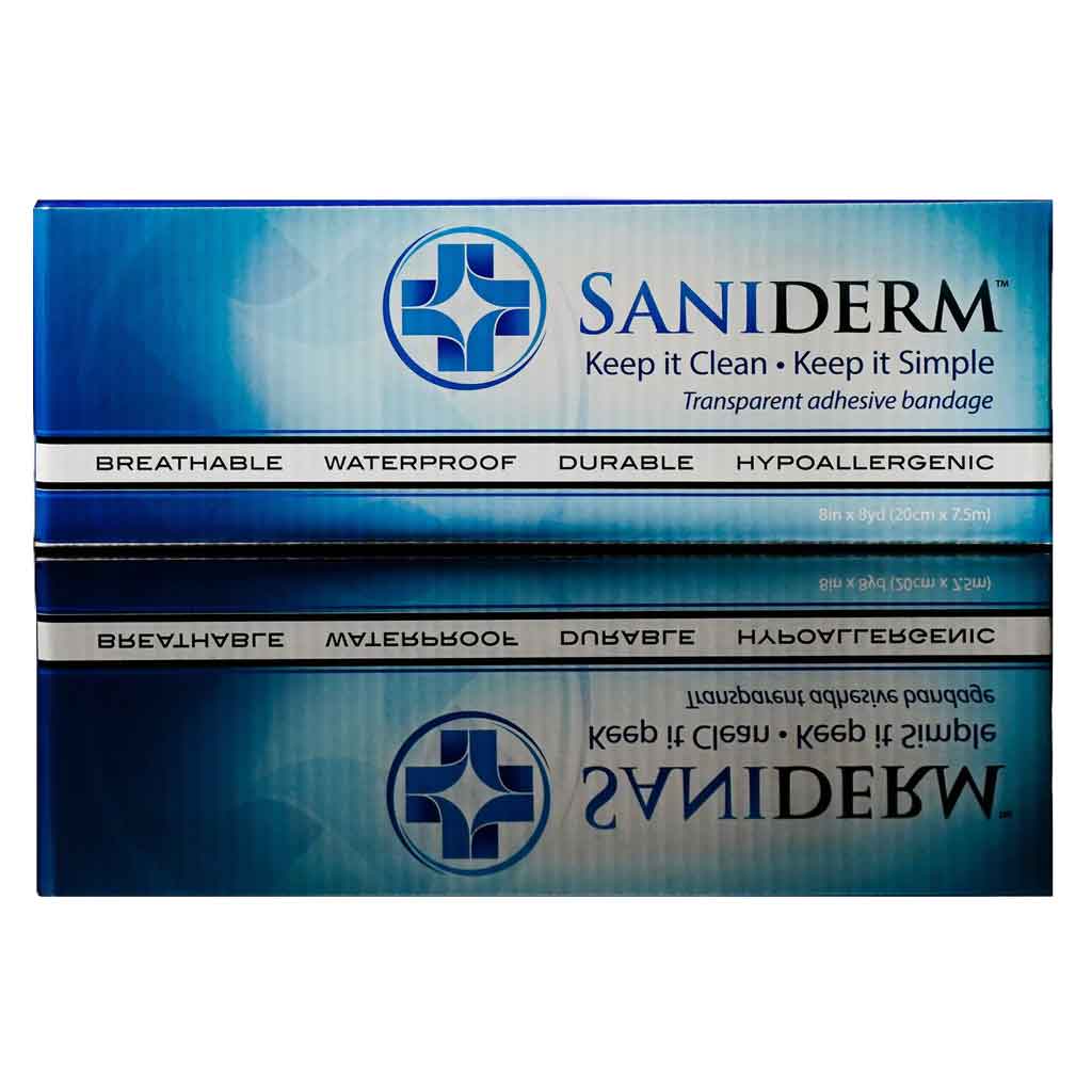 Saniderm Tattoo After Care Bandage 8" x 8 yds Roll