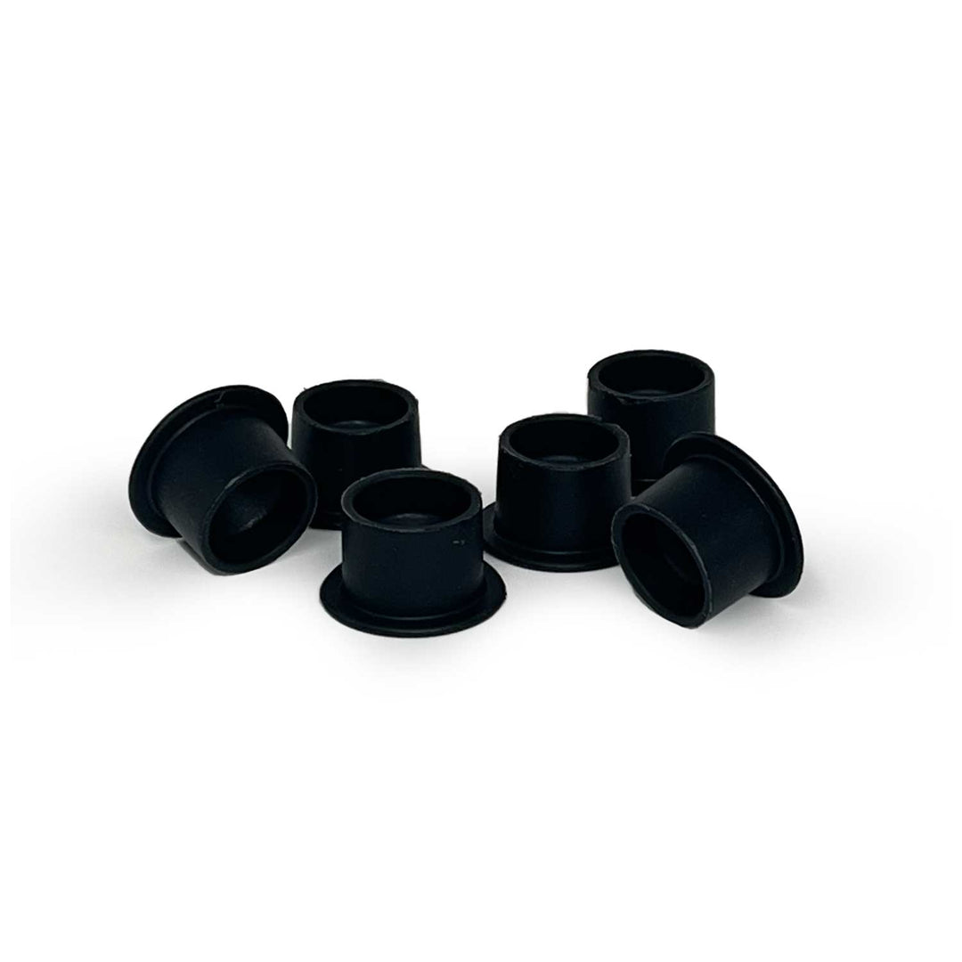 Black Silicone Disposable Tattoo Ink Cups #12 100 pcs