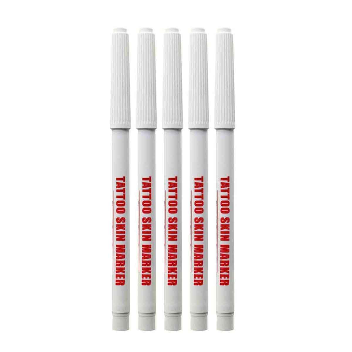 ELEMENT Tattoo Skin Markers 5 Pack - Red