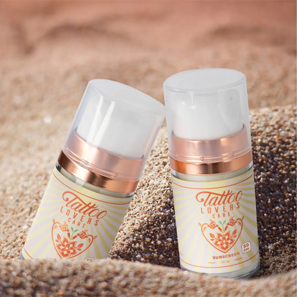 Tattoo Sunscreen Cream SPF50 | Tattoo Lover's Care
