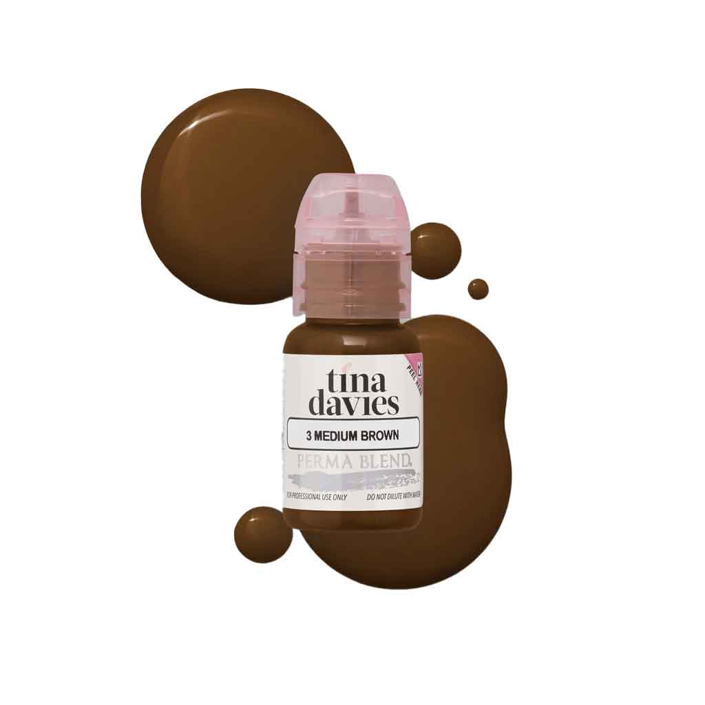 Permablend Medium Brown 1/2oz - Tina Davies