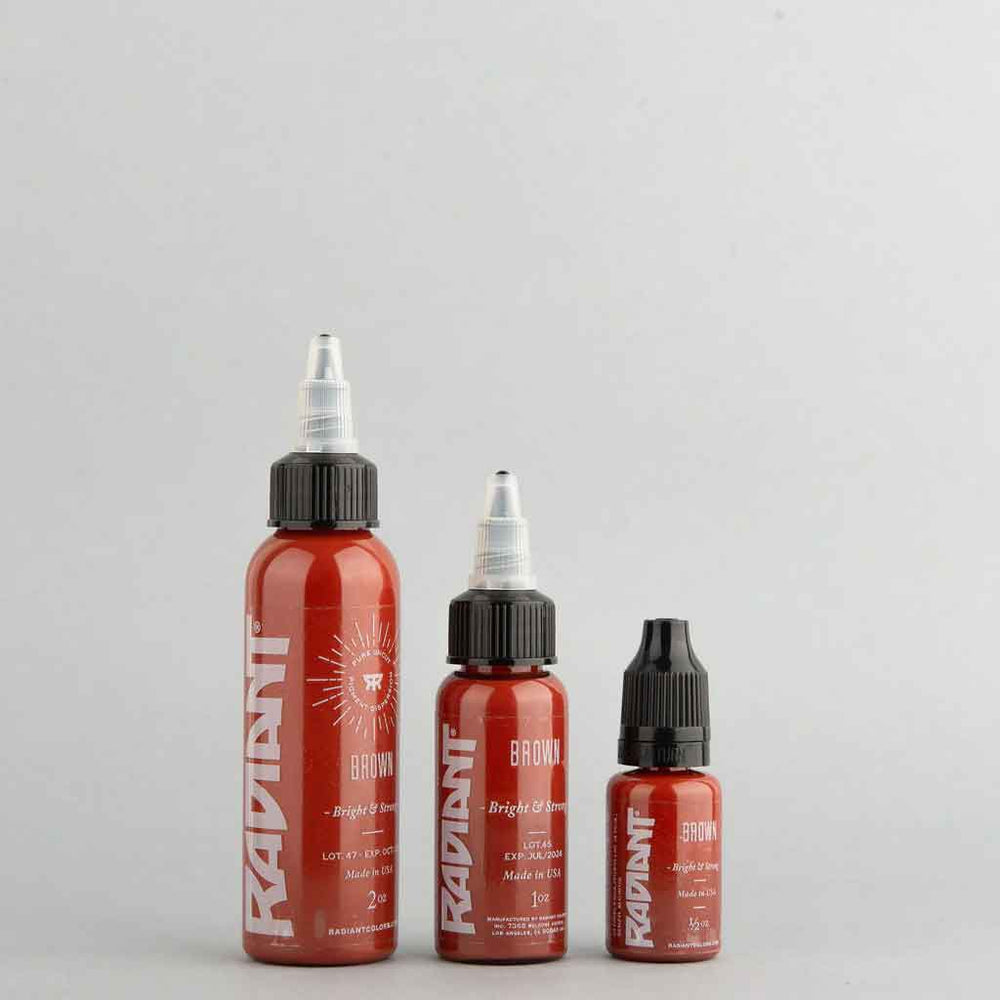 Brown, Radiant Ink, 1 oz