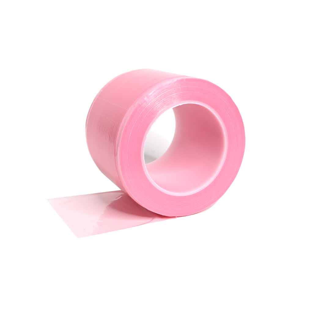 Tattoo Barrier Film Roll, 4 x 6 - PINK