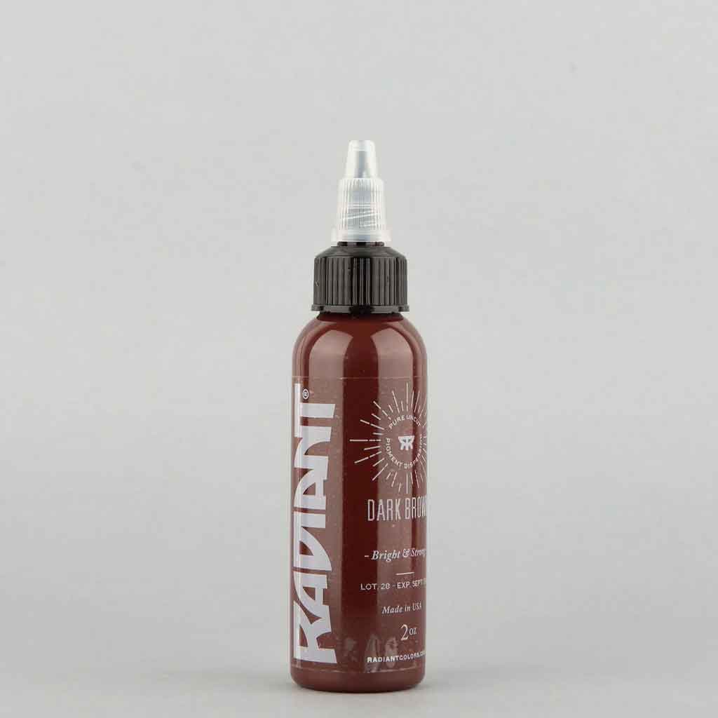 Dark Brown, Radiant Ink, 1 oz