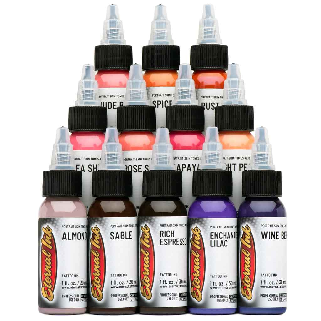 Ron Russo Portrait Skin Tone Set, Eternal Ink 1 oz