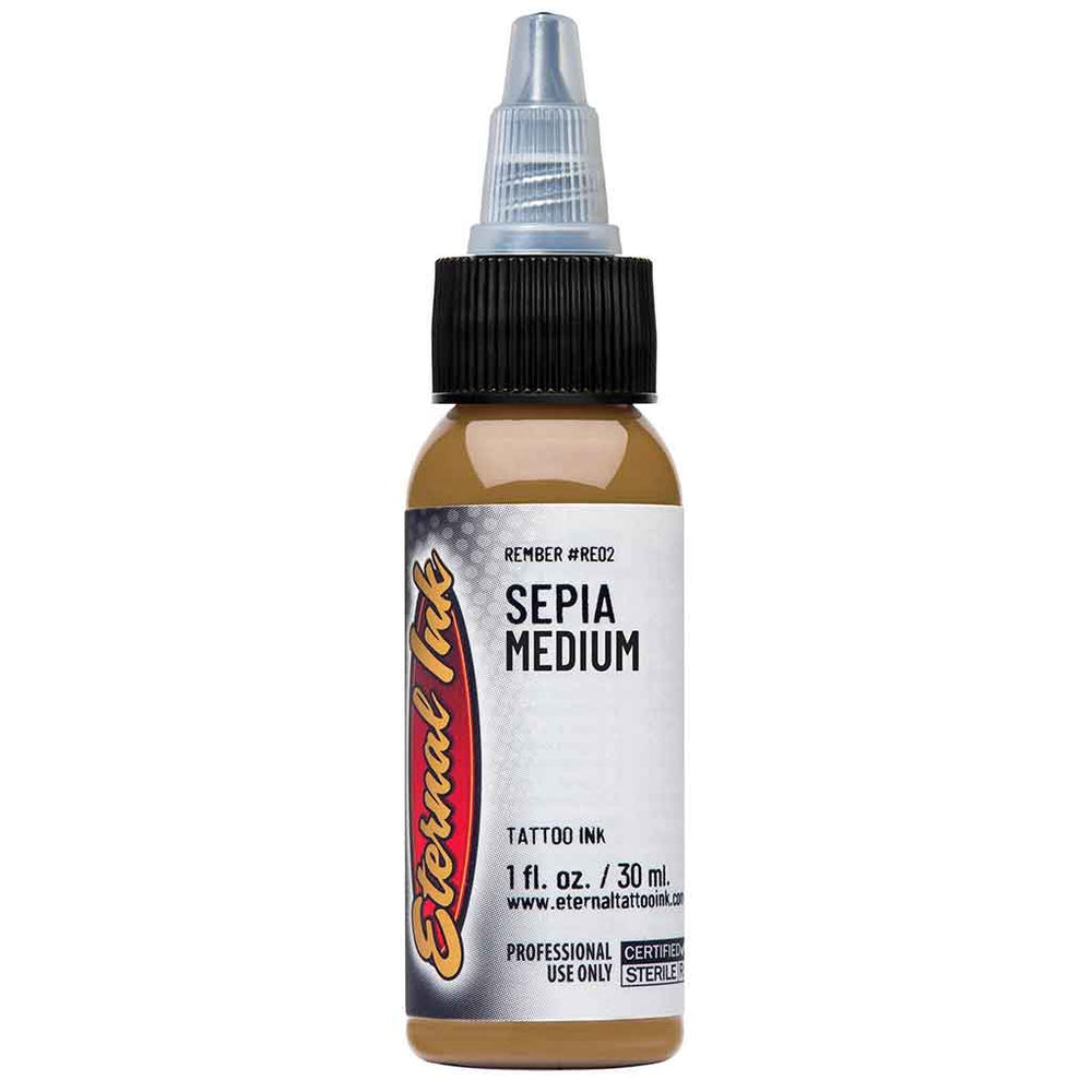 Sepia Medium, Eternal Ink 1oz