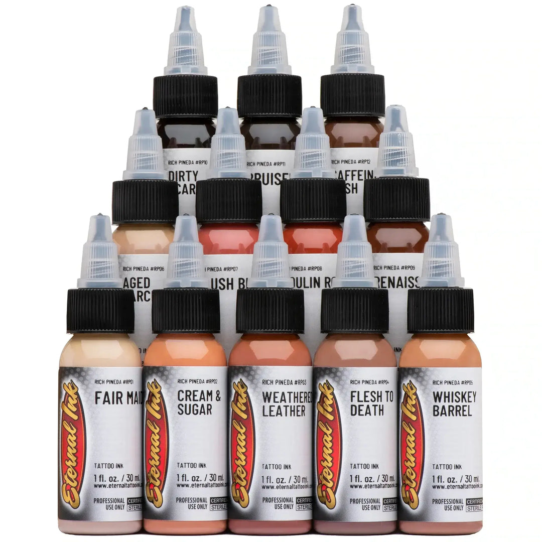 Rich Pineda Flesh to Death Set, Eternal Ink Flesh Tone