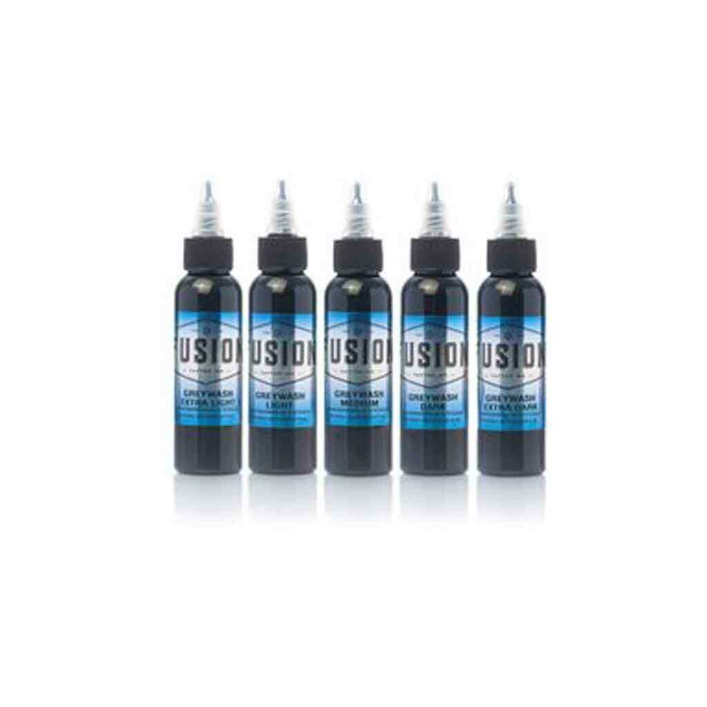 Fusion Ink Greywash Set 5 pack