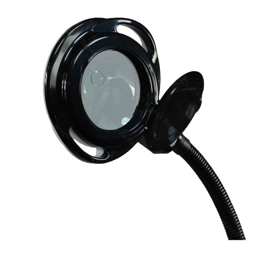 LED Magnifying Lamp on Rolling Stand 5x (16 Diopter) - Inkbed