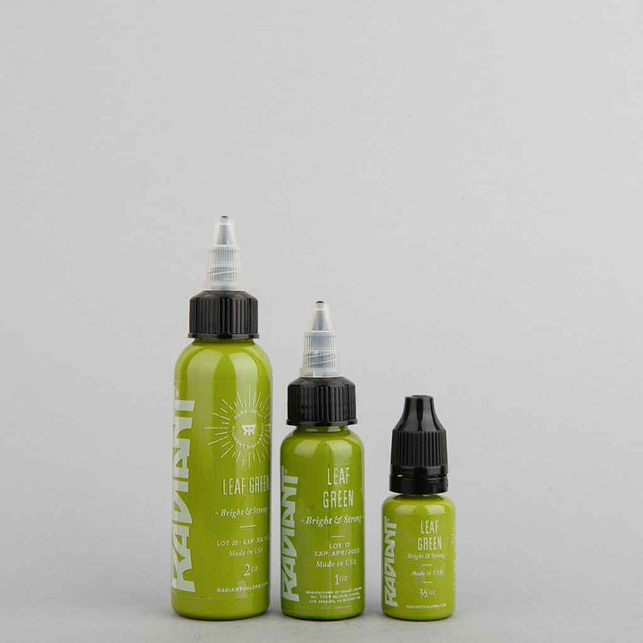 Leaf Green, Radiant Tattoo Ink, 1 oz