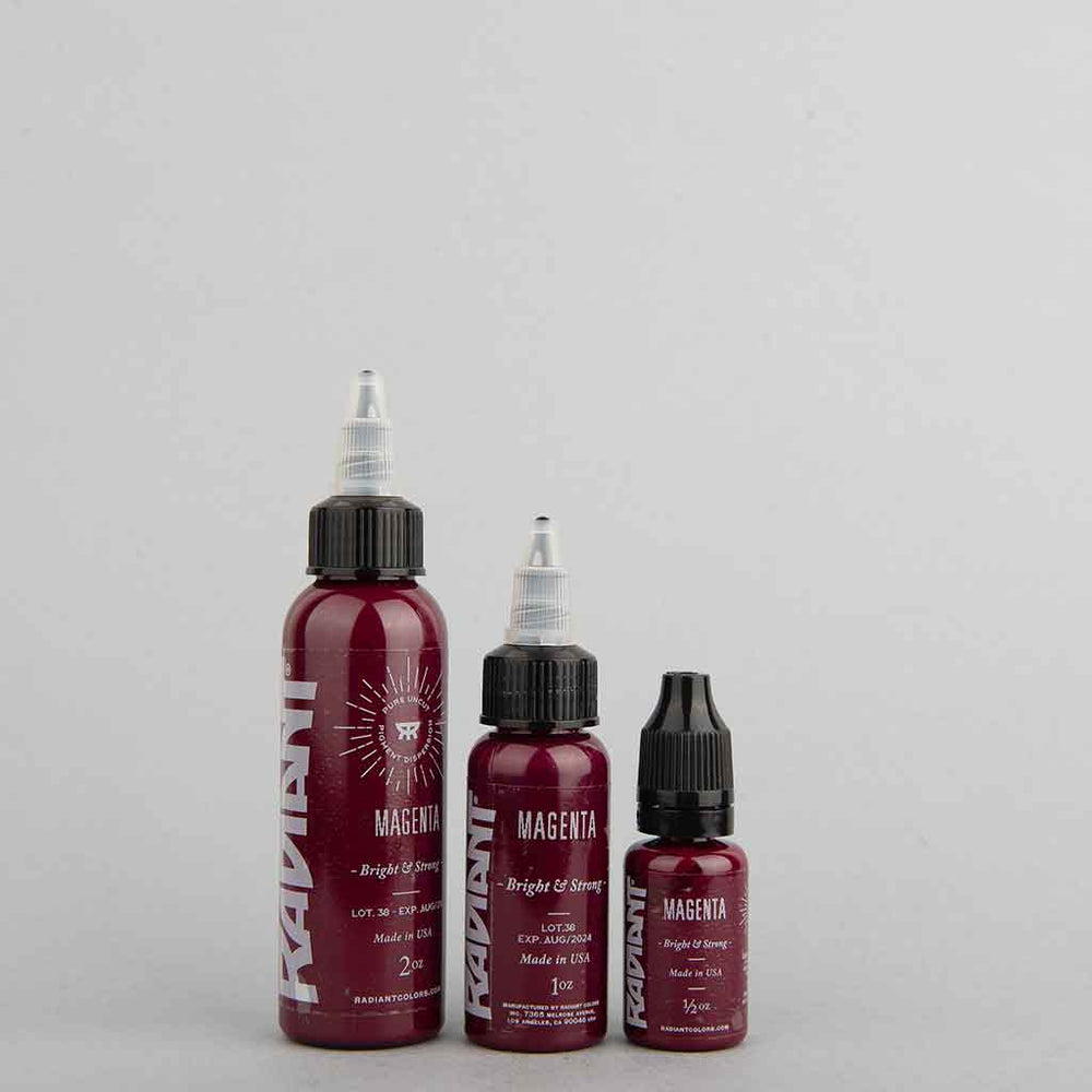 Magenta, Radiant Tattoo Ink, 1 oz
