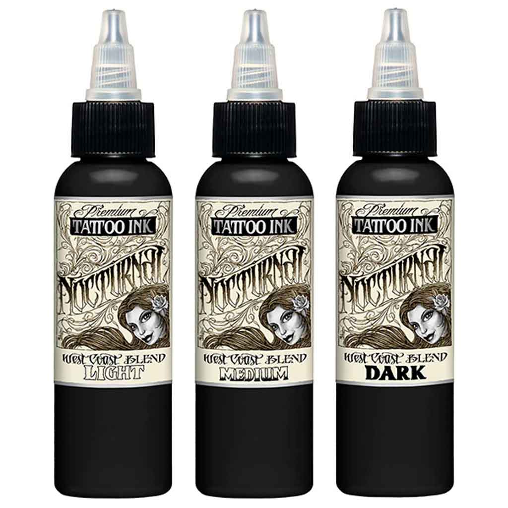 Nocturnal West Coast Blend Gray Wash Set - Eternal Ink