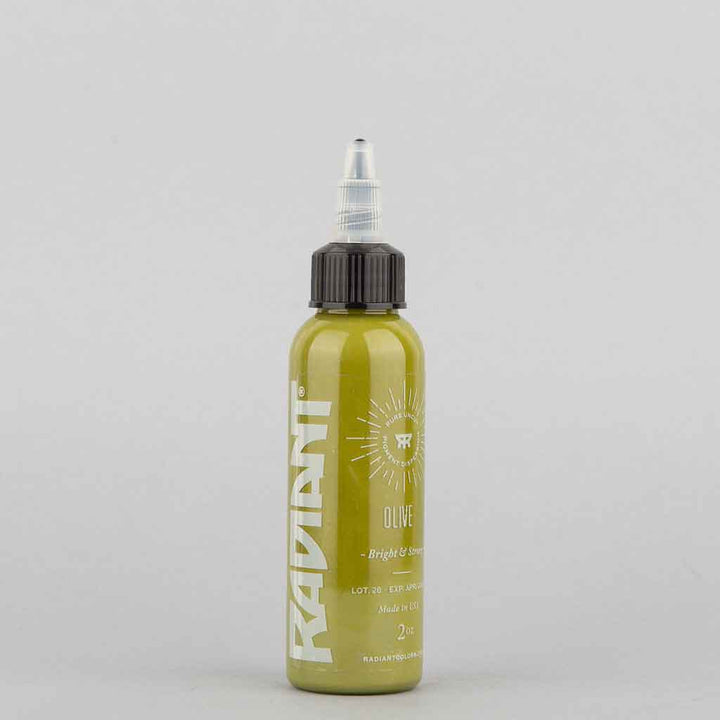Olive, Radiant Tattoo Ink, 1 oz