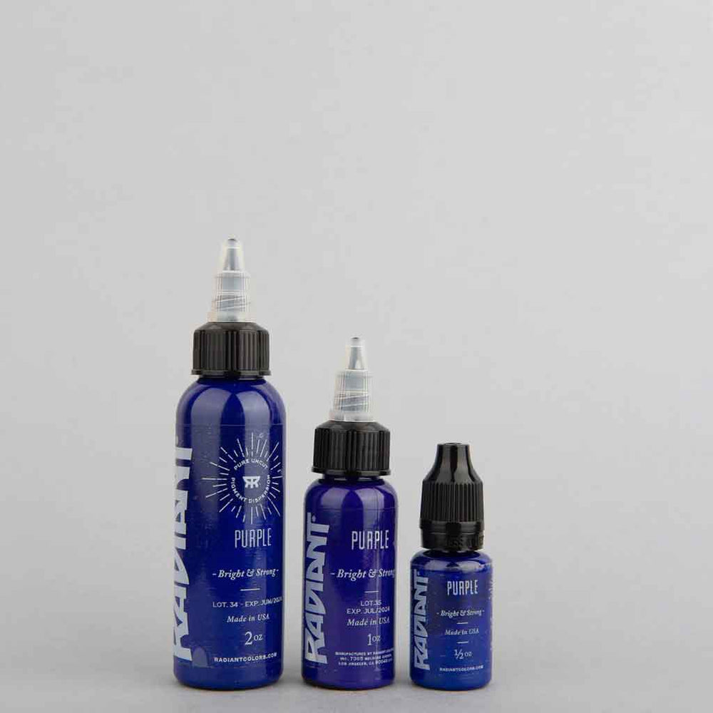 Purple, Radiant Tattoo Ink, 1 oz