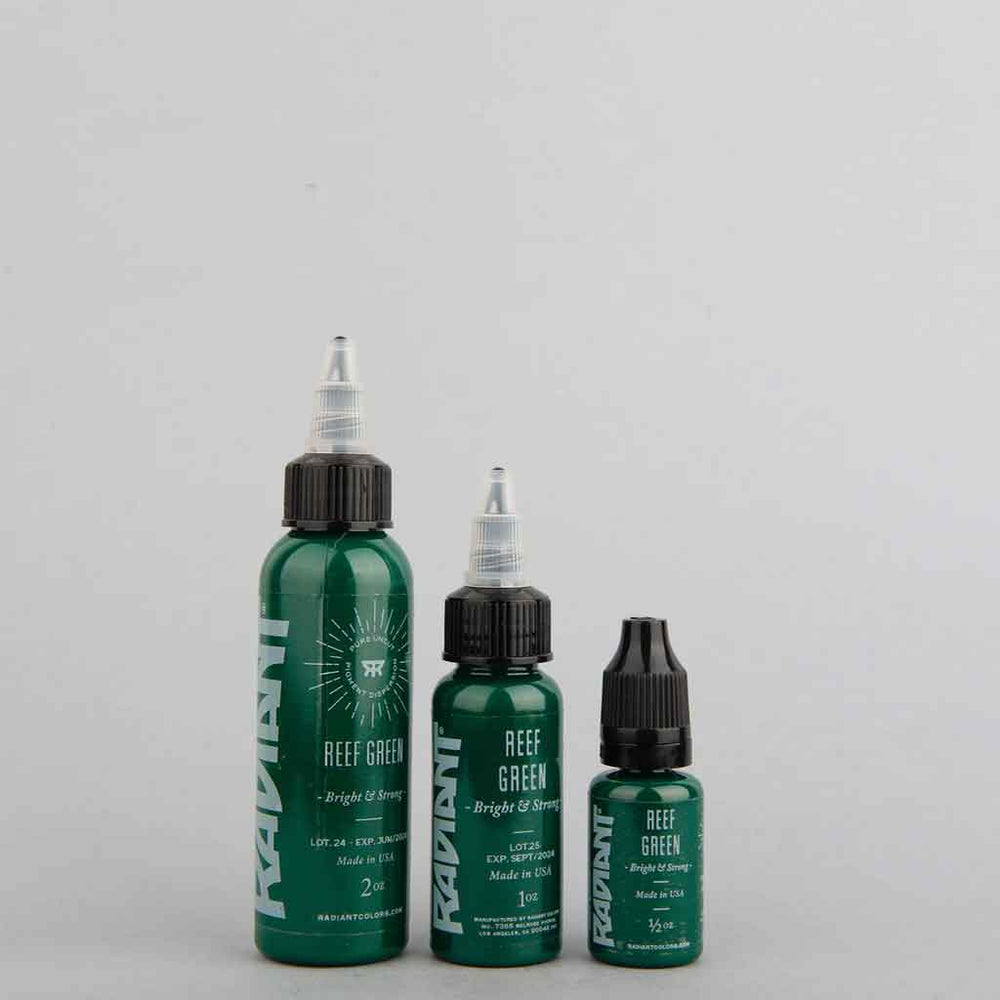 Reef Green, Radiant Tattoo Ink, 1 oz