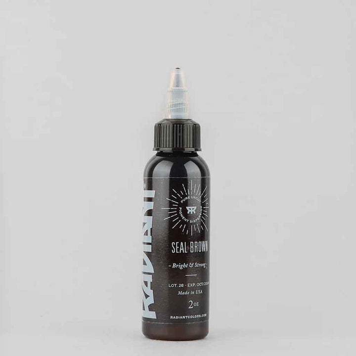 Seal Brown, Radiant Tattoo Ink, 1 oz