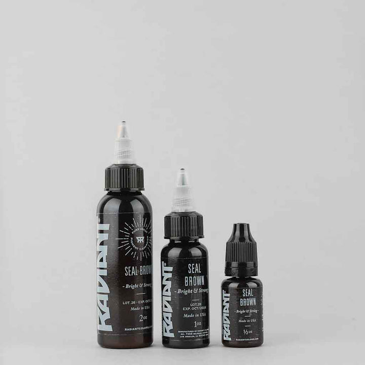 Seal Brown, Radiant Tattoo Ink, 1 oz