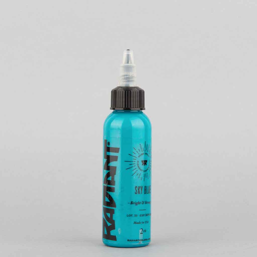 Sky Blue, Radiant Tattoo Ink, 1 oz