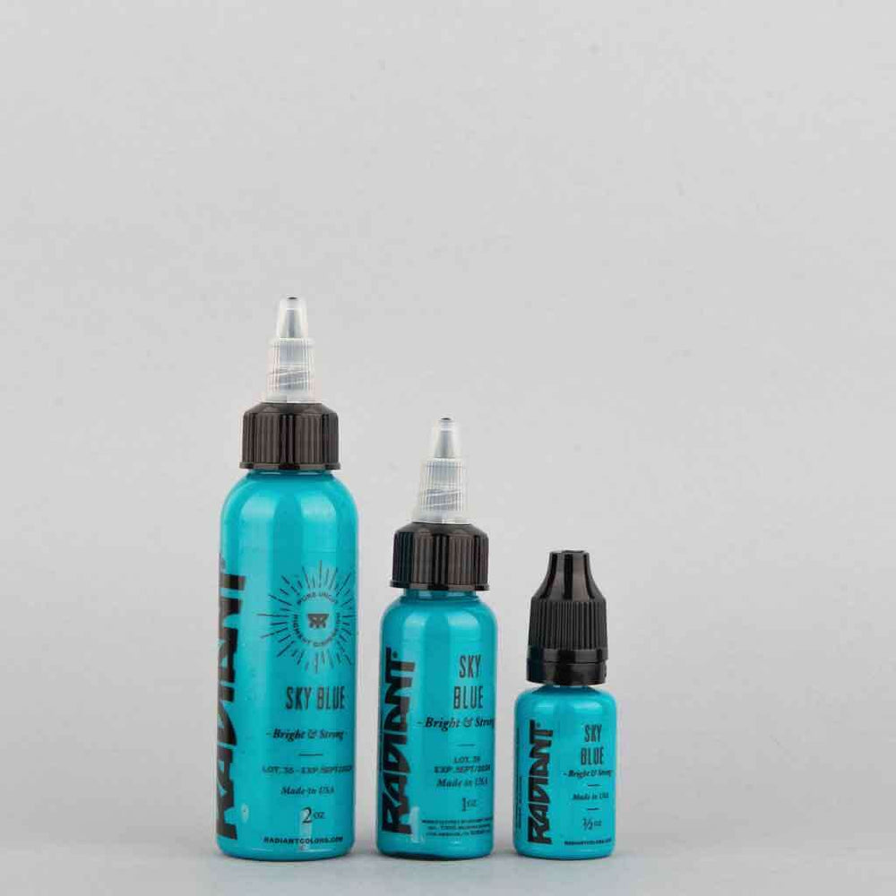 Sky Blue, Radiant Tattoo Ink, 1 oz