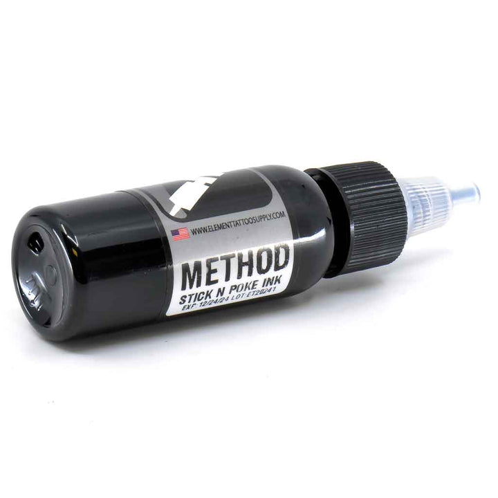 Method Hand Poke Ink - Black Tattoo Ink