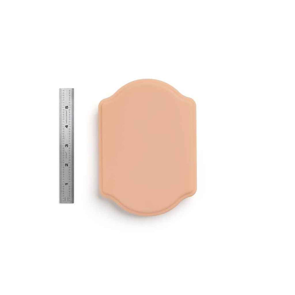 Tattooable Synthetic Small Plaque, 5.5" x 7" Fitzpatrick Tone 2 -A Pound of Flesh