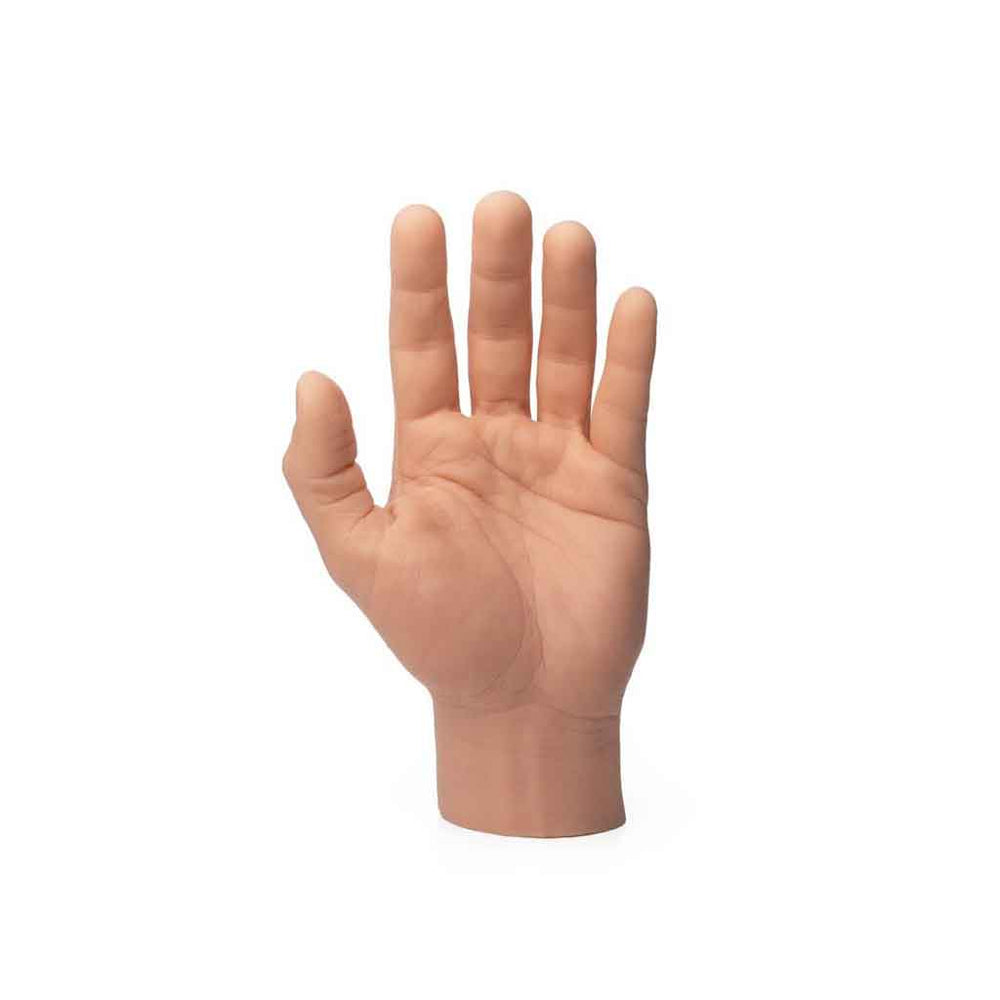 Tattooable Synthetic Hand with Wrist, 10" x 5" Fitzpatrick Tone 2 - A Pound of Flesh