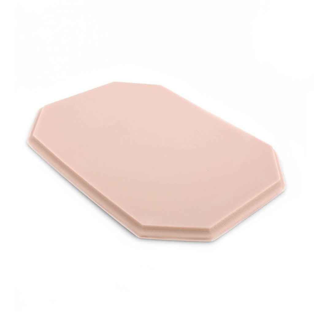 Tattooable Octagonal Plaque, 11" x 8.5" Fitzpatrick Skin Tone 2 - A Pound of Flesh