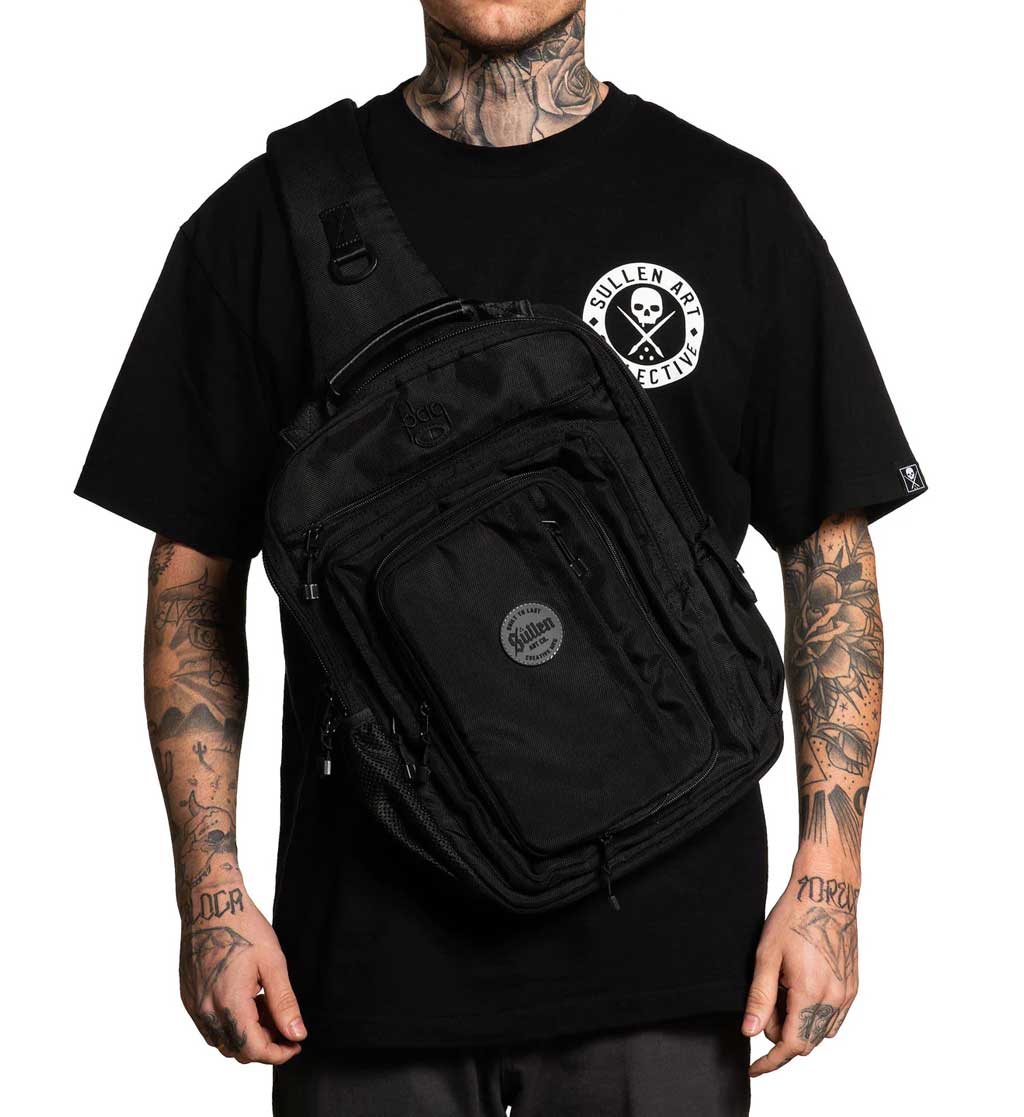 Blaq Paq Commuter Sling Bag Sullen