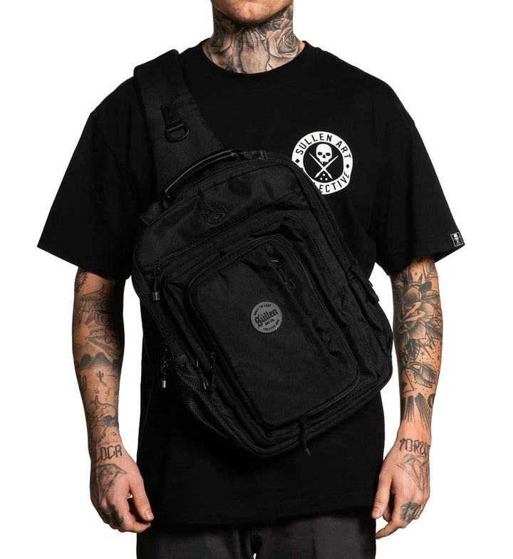 Blaq Paq Commuter Sling Bag Sullen