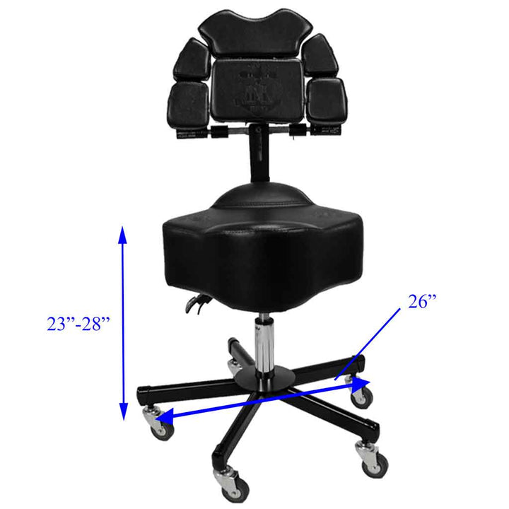 InkStool™ Ergonomic Artist Stool - InkBed