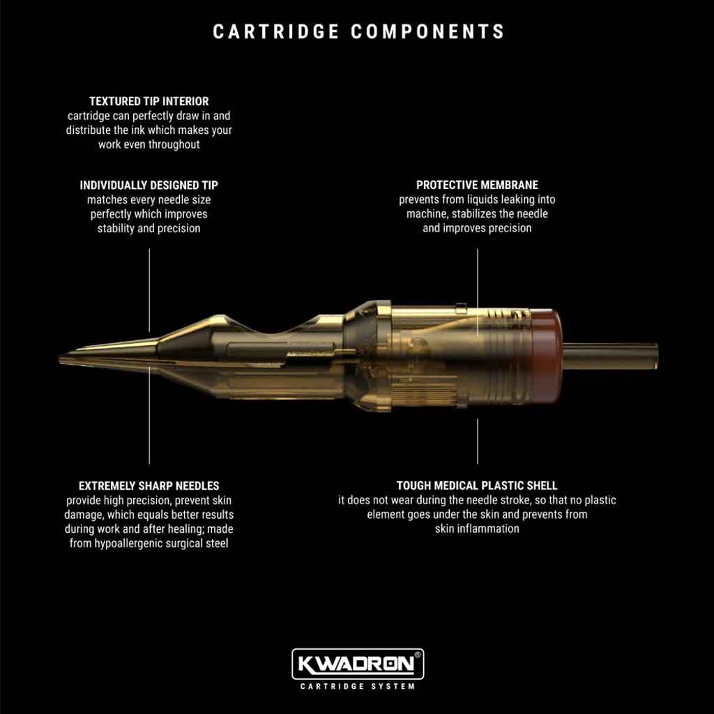 Kwadron Sublime Cartridge Needles - Magnums and Curved Magnums